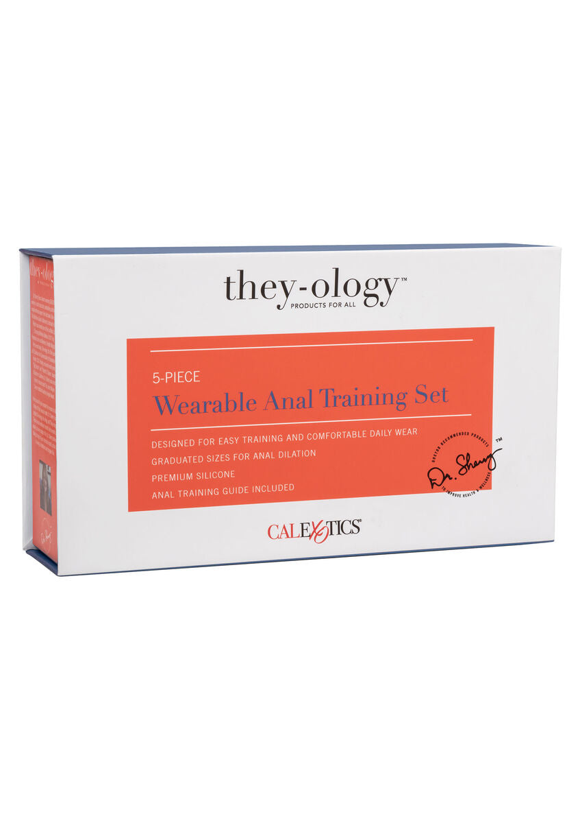 They-Ology 5-piece anal plug set