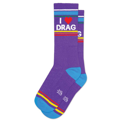 "I Love Drag" socks