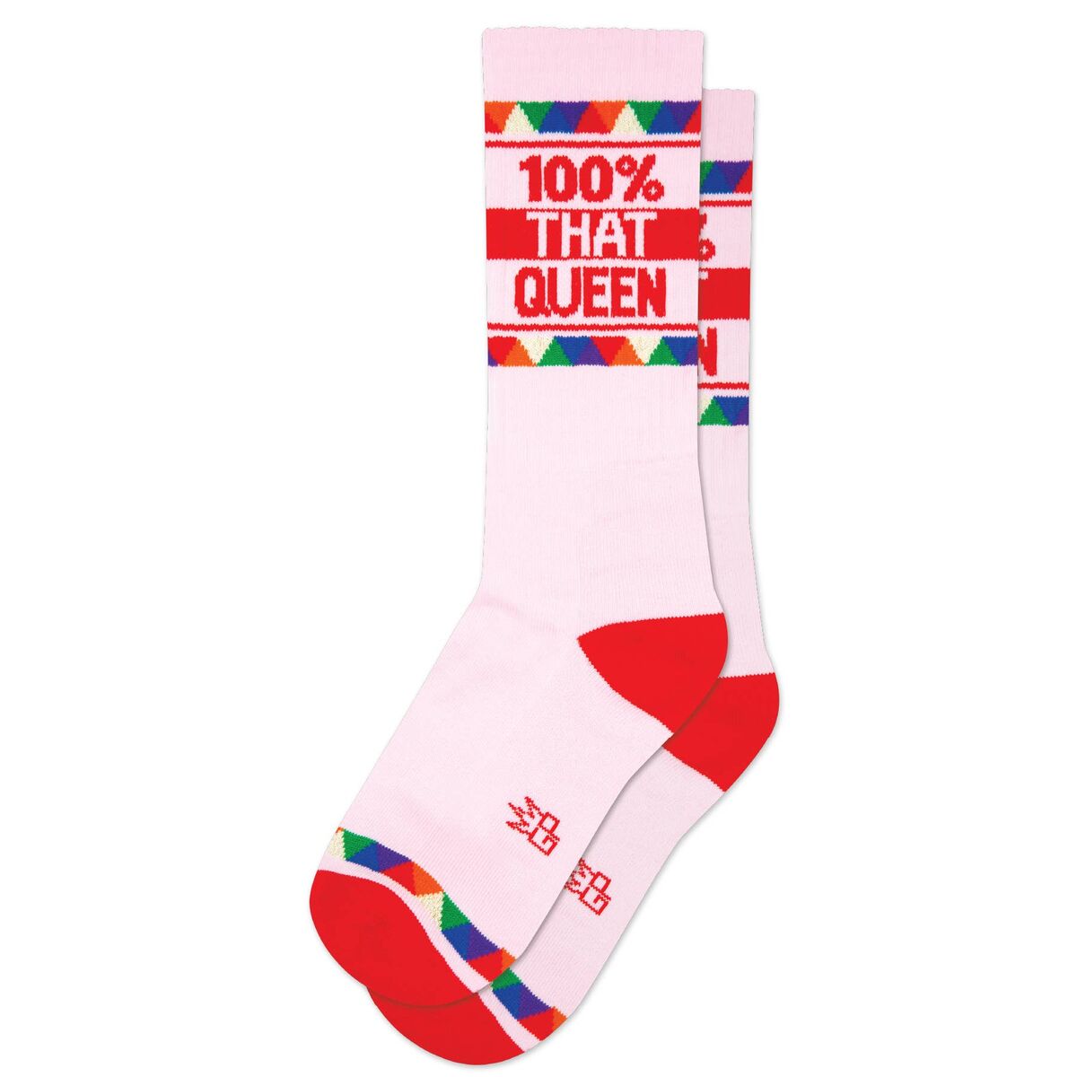 "100% That Queen" socks