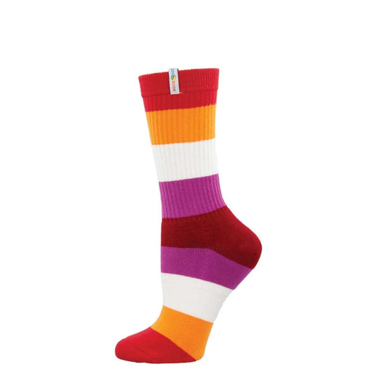 Lesbian Pride socks