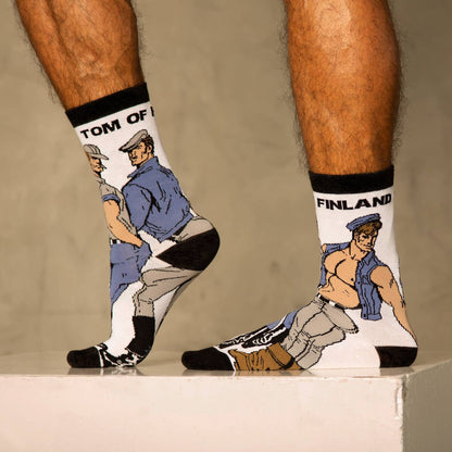 "Denim Trio" Tom Of Finland socks