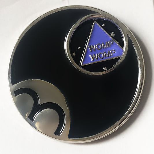 NYTC Magic 8 Ball Brooch