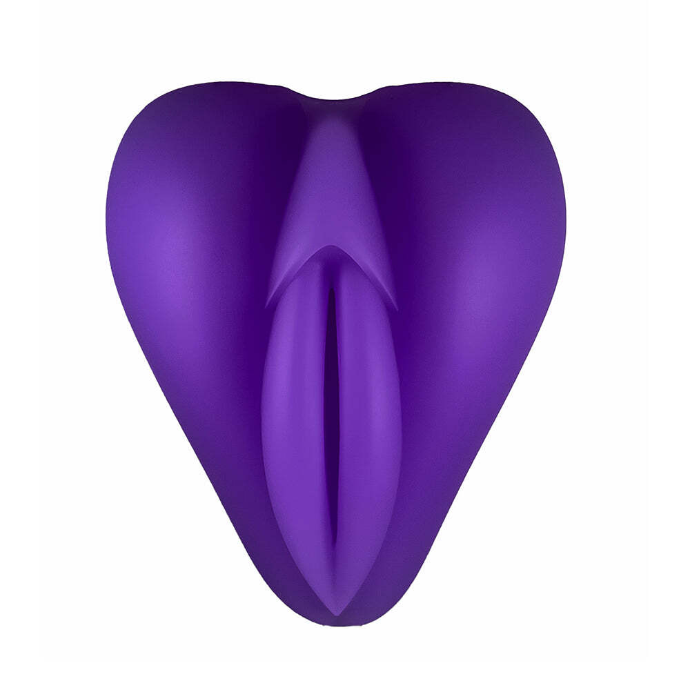 Cap pad/stimulator for strap-on dildos