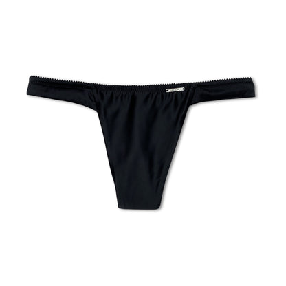 Cute Satin Thong - tucking thong