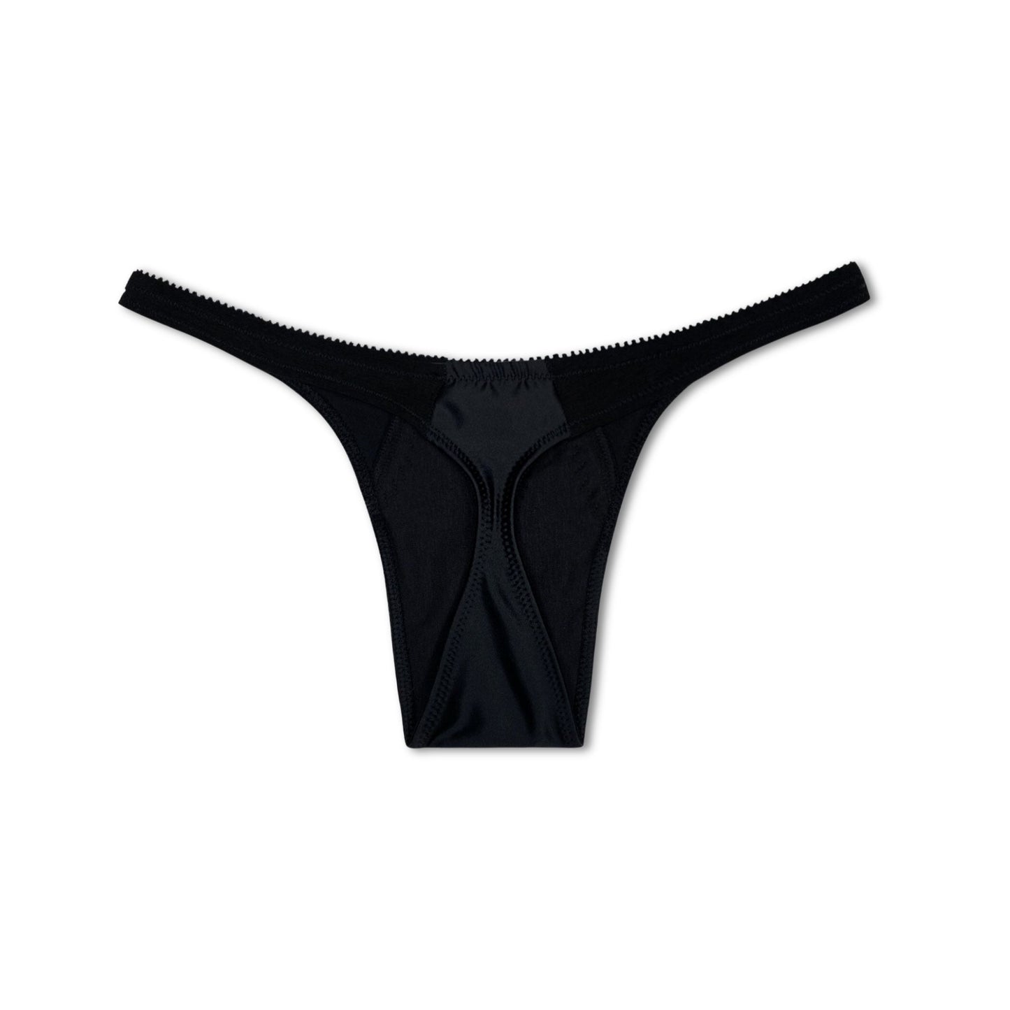 Devotion Thong Boldly Black - tucking thong
