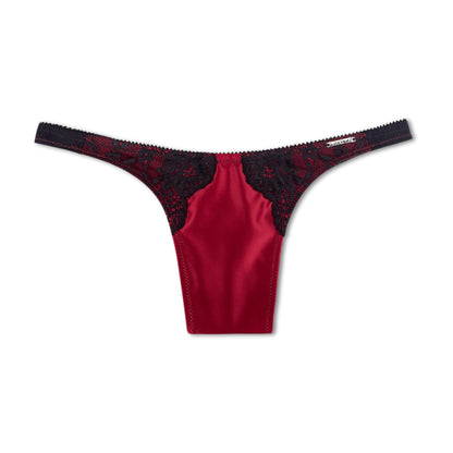 LIMITED EDITION Devotion Thong – Burgundy Soul