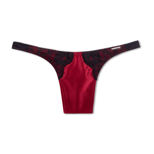 LIMITED EDITION Devotion Thong – Burgundy Soul