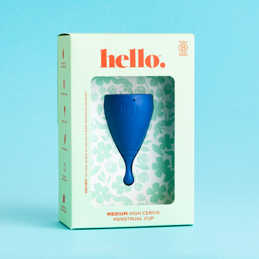 Hello Cup High Cervix - moon cup for high cervix