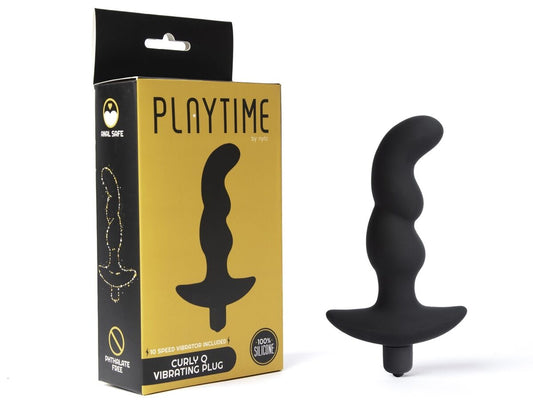 Playtime Curly Q – anus plug with vibrato