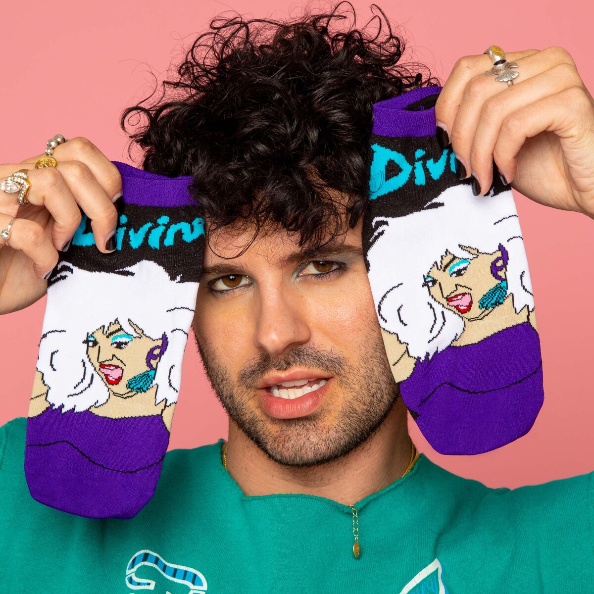 "Divine Glamour" sleeveless socks