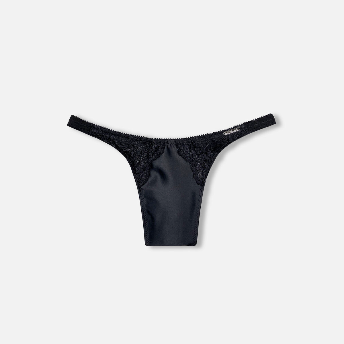 Devotion Thong Boldly Black - tucking thong