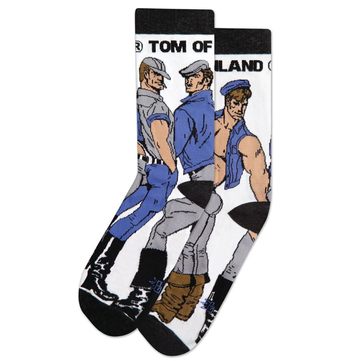 "Denim Trio" Tom Of Finland socks