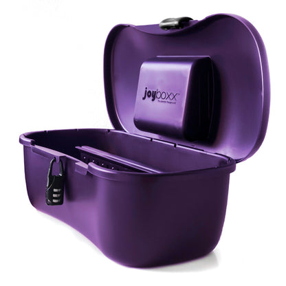 Lockable storage box for sex toys and packers