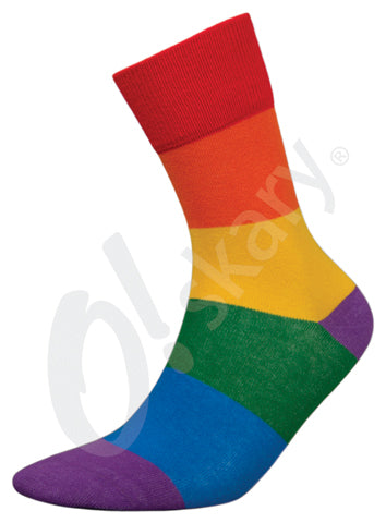 Rainbow sanitary socks