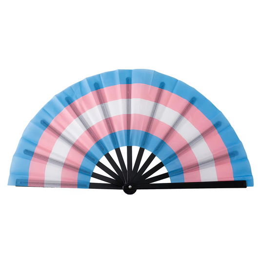 Trans Pride XL fan