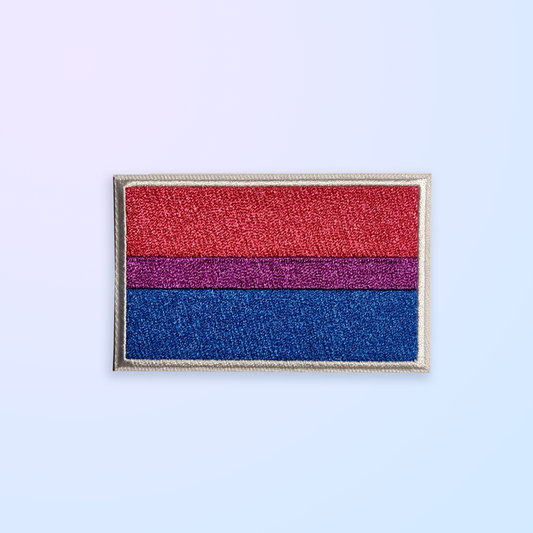 Biseksuaali Pride kangasmerkki