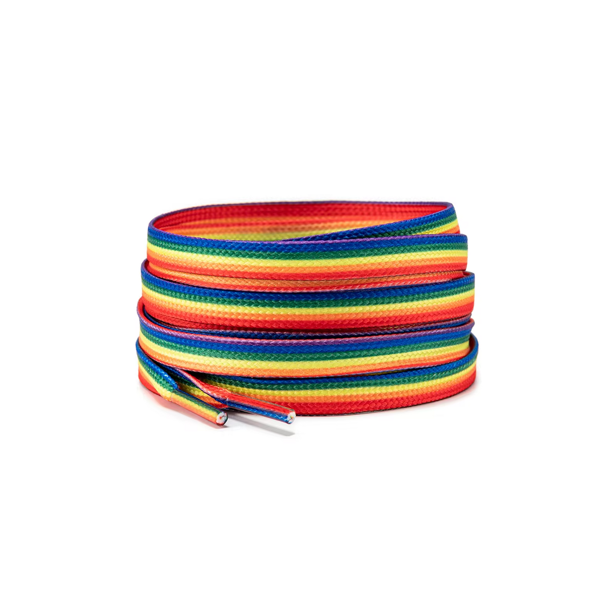 Rainbow Pride shoelaces