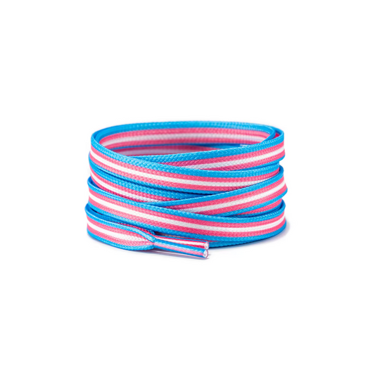 Trans Pride Shoelaces